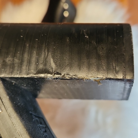 Charles by Charles David Studded Slip-On Block Heel Ankle Boots - Picture 9 of 11